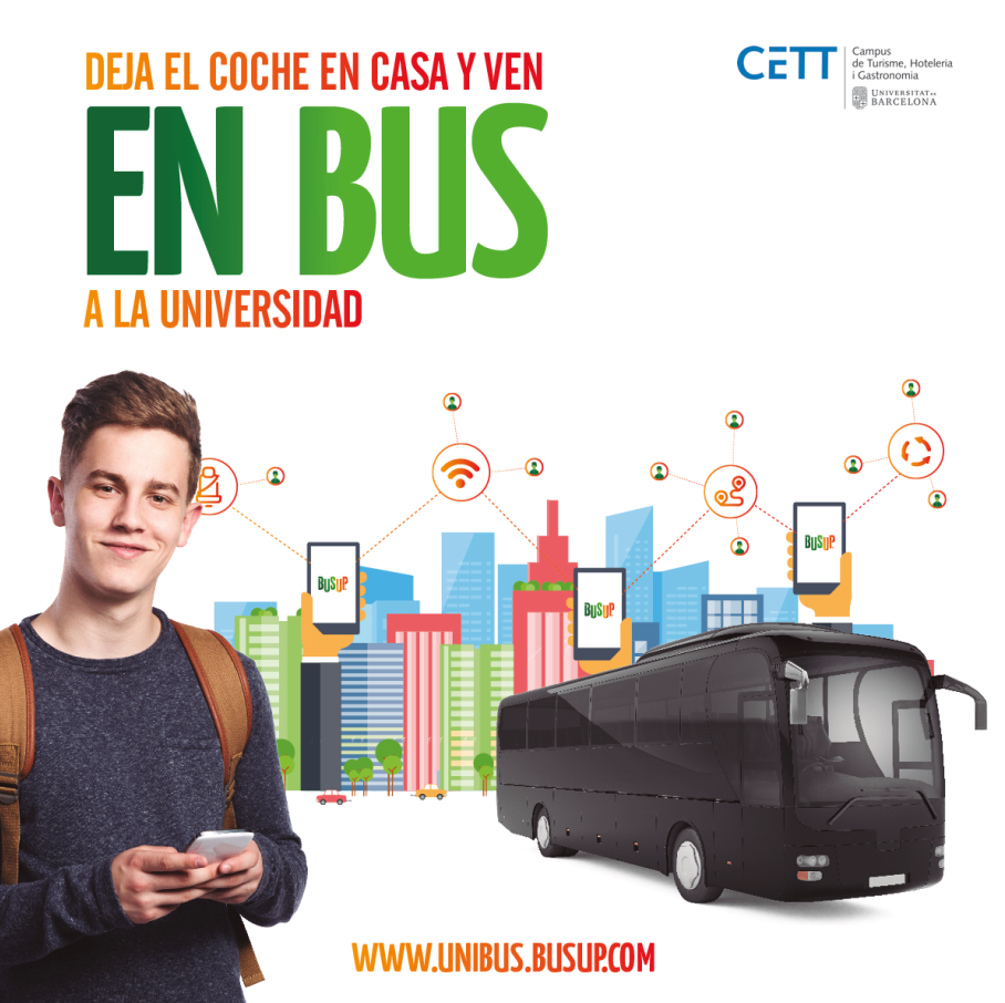 Fotografia de: Torna l’Unibus de BusUp al Campus CETT | CETT